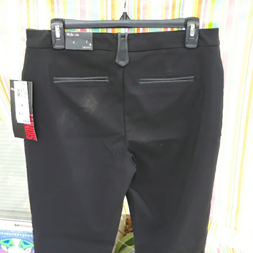 Style&Co. Black Skinny Pants - Picture 4 of 8